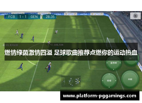 燃情绿茵激情四溢 足球歌曲推荐点燃你的运动热血